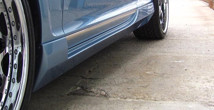 Custom Bentley GTC  Convertible Side Skirts (2004 - 2012) - $650.00 (Part #BT-003-SS)